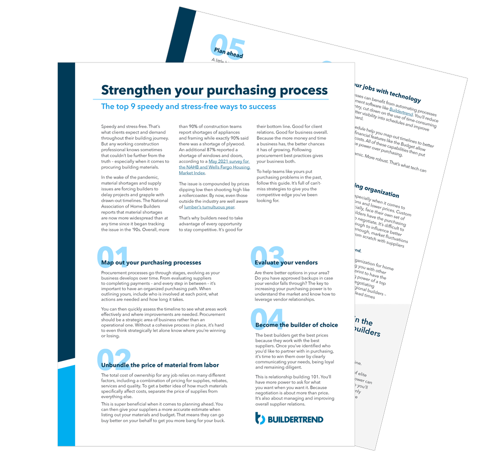 Top 9 ways to strengthen your procurement process in construction 1 Stand out from your online competition